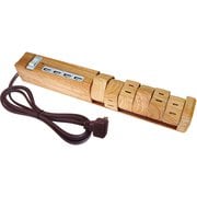 TAPKING USB AC6個口 4.8A USB4ポート ベージュウッド PT605BEWD
