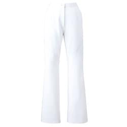 医療・介護 パンツ ブーツカットパンツ ホワイト LL HI300-1-LL
