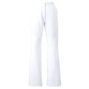 医療・介護 パンツ ブーツカットパンツ ホワイト LL HI300-1-LL
