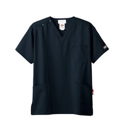 医療・介護 白衣 スクラブ S.ネイビー SS 7072SC-17-SS