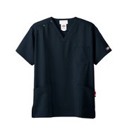 医療・介護 白衣 スクラブ S.ネイビー L 7072SC-17-L