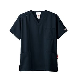 医療・介護 白衣 スクラブ S.ネイビー 3L 7072SC-17-3L