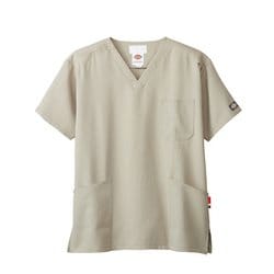 医療・介護 白衣 スクラブ S.ベージュ L 7072SC-10-L