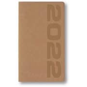 限定 2022年1月始まり Appoint(アポイント) 月間ブロック 薄型 手帳サイズ ベージュ E1016