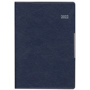 限定 2022年1月始まり Appoint(アポイント) 月間ブロック+メモ 手帳サイズ ネイビー E8441