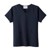 医療・介護 白衣 スクラブ ダークネイビー SS 7013SC-17-SS