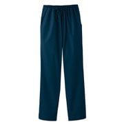 医療・介護 パンツ レディスストレートパンツ ミッドナイトネイビー LL 6012SC-25-LL