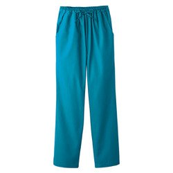 医療・介護 パンツ レディスストレートパンツ ターコイズ 4L 6012SC-11-4L