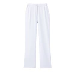 医療・介護 パンツ ストレートパンツ（脇ゴム） ホワイト M 6006EW-1-M