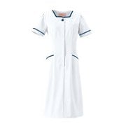医療・介護 ワンピース ワンピース ホワイト×ネイビー SS 3016EW-7-SS