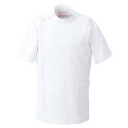 医療・介護 上衣 男子上衣 ホワイト LL 1010CR-1-LL