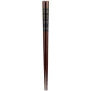 箸 23cm ブルー 六角 飛天