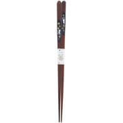 箸 23cm ブラック 粋 うさぎ