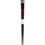 箸 23cm ブラック 金座 福ふくろう
