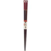 箸 20.5cm レッド 彩うさぎ