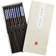 箸 客用箸 23cm 5膳組 トムソン 藍の園