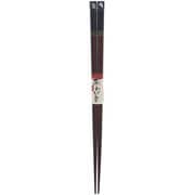 箸 23cm ブラック 彩うさぎ