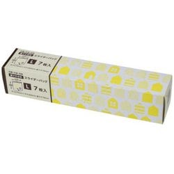 スライド式 保存バッグ L 7枚 冷凍 冷蔵 0.06 SLG03