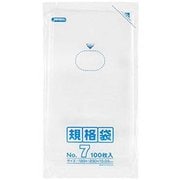 ポリ袋 規格袋 No.7 100枚 0.03 透明 K-07