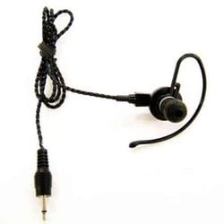 EME-57A/48A/32A/29A/21AB/21A/21LCA用 耳掛け式カナル型イヤホン 黒 ＆AD-003用パーツ AD003