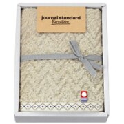 日本製 journal standard Furniture マホガニー フェイスタオル1枚入 ベージュ
