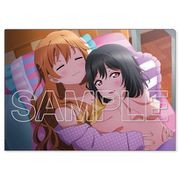 ラブライブ！虹ヶ咲学園スクールアイドル同好会 クリアファイル 近江彼方＆三船栞子 [キャラクターグッズ]