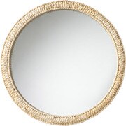 WEAVE MIRROR ROUND L 003302