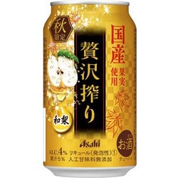 ヨドバシ Com アサヒビール 限定 アサヒ 贅沢搾り 秋限定 国産和梨 4度 350ml 24缶 ケース チューハイ 通販 全品無料配達