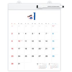 ヨドバシ Com ほぼ日ホワイトボードカレンダー 22 ミディアム 壁掛け 通販 全品無料配達