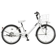 ジュニア向け自転車 bikke j 22型 E.XBKホワイト BKJ222 2A221A0