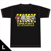 戦闘員、派遣します！ Tシャツ Lサイズ アリス＆スノウ＆ロゼ＆グリム [キャラクターグッズ]