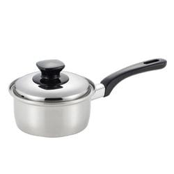 ベストコ IH 片手鍋 ソースパン ステンレス 3層鋼 14cm SJ-3143