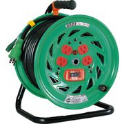 日動工業 NFH-EK34 [超高感度（6mA）ブレーカ付ドラム（屋内型） アース・ブレーカ付]