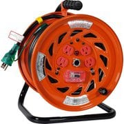 日動工業 GNF-EK34 [アースチェックリール（屋内型）30m アース・ブレーカ付]