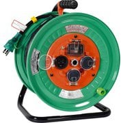 日動工業 GNW-EK33 [アースチェックリール（屋外型）30m アース・ブレーカ付]