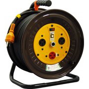 日動工業 ND-E330R-20A [三相200V逆転コンセント付動力用電工ドラム]