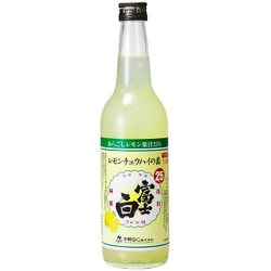 富士白 レモンチュウハイの素 25度 600ml [リキュール]