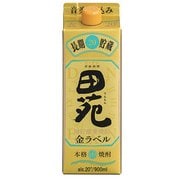 田苑 金ラベル 20度 900ml パック [麦焼酎]