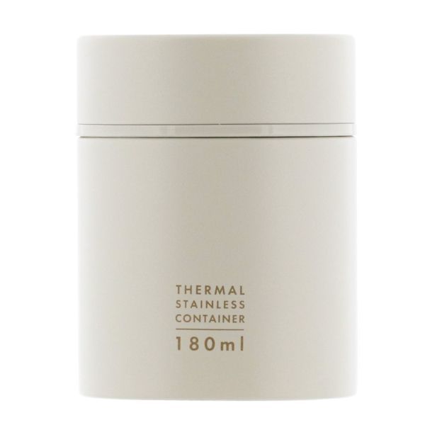 ミクリー フードandスープポット ランチジャー 180ml シャドウグレー ND-8271