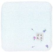 NHT-303 [のほほん 婦人無撚糸タオルハンカチ ブルー]