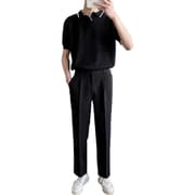 ストレートスラックス moha2110aXLblk