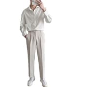 ストレートスラックス moha2110aLwht