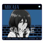 進撃の巨人 ぴかりんキーホルダー ミカサ・アッカーマン [キャラクターグッズ]