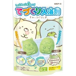 てづくり入浴剤 すみっコぐらし（ねこ・とかげ）りんごの香り [子供用入浴剤 炭酸]