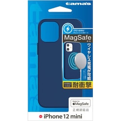 TPS14HNV [iPhone12 mini用 ケース ハイブリッド ネイビー]