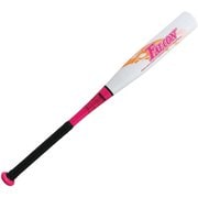 少年軟式用金属バットト 66cm ATT-66WH ホワイト×ピンク [野球 バット]