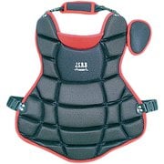一般軟式用キャッチャープロテクター CPT-65BKRD ブラック×レッド [キャッチャー用プロテクター]