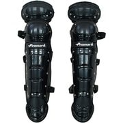 少年軟式用公認キャッチャーレガース RG-66BK ブラック [キャッチャー用レガース]