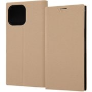 RT-P33TBC1/M [iPhone 13 Pro Max用 耐衝撃 手帳型 レザーケース サイドマグネット スクエア モカ]