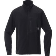 マウンテングリッドジャケット OE2636 010 Black Sサイズ [アウトドア フリース メンズ]